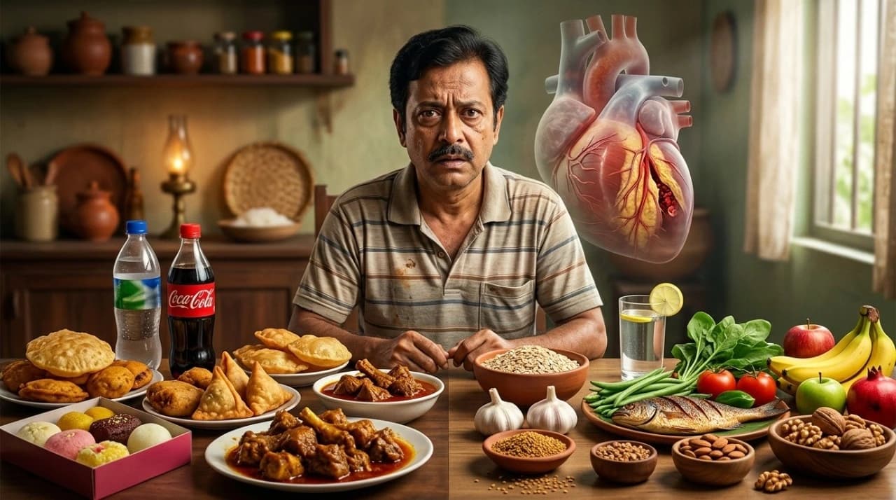 কোলেস্টেরল কমানোর খাবার — ওটস্, মেথি, রসুন, ফাইবার-সমৃদ্ধ ফল-সবজি ও বাদাম