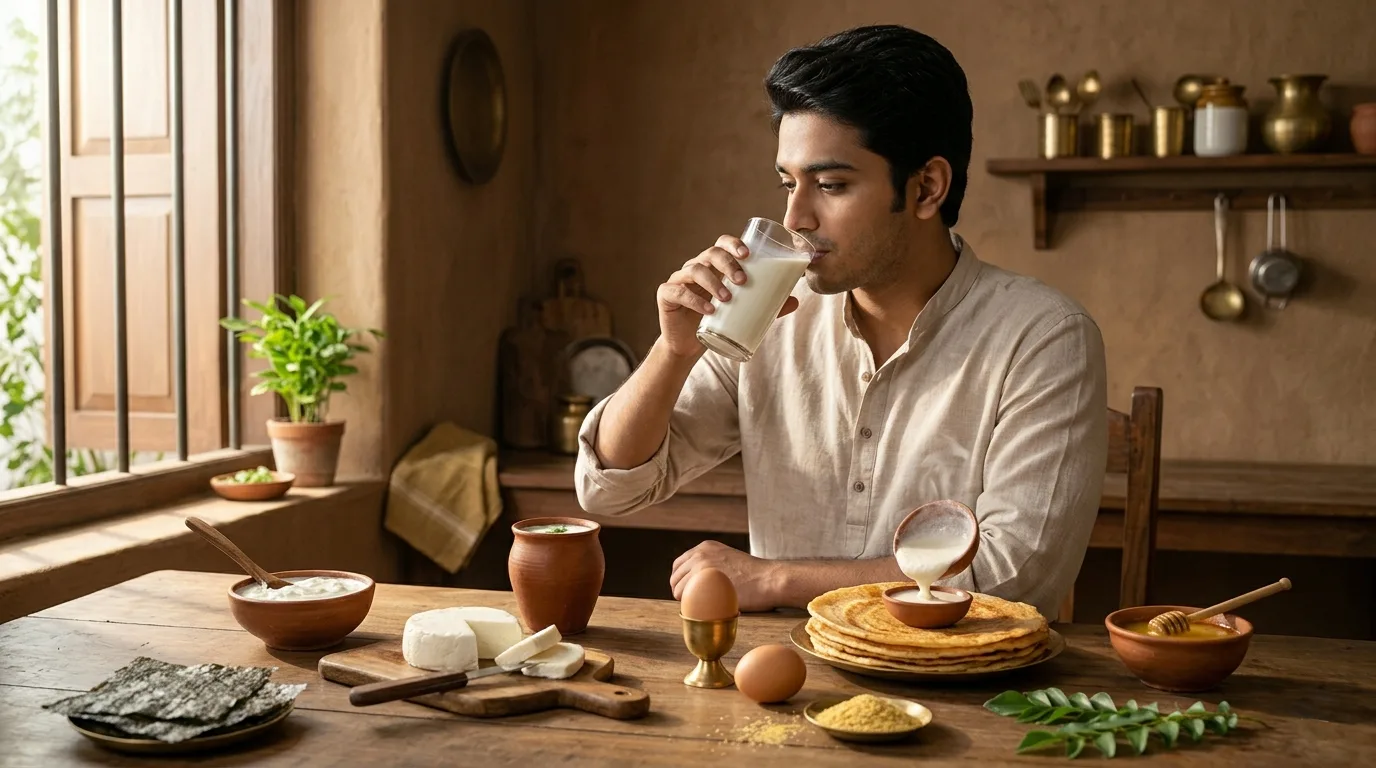 ভিটামিন বি ১২ এর উৎস ও খাবার, দুধ, দই, পনির, ডিম, মাছ ও ফার্মেন্টেড খাবার